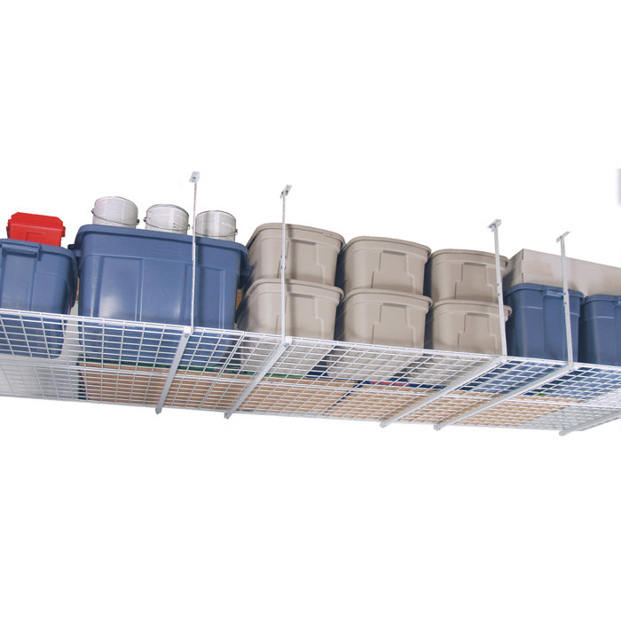 Hyloft Adjustable Height Garage Ceiling Mounted Rack Wayfair